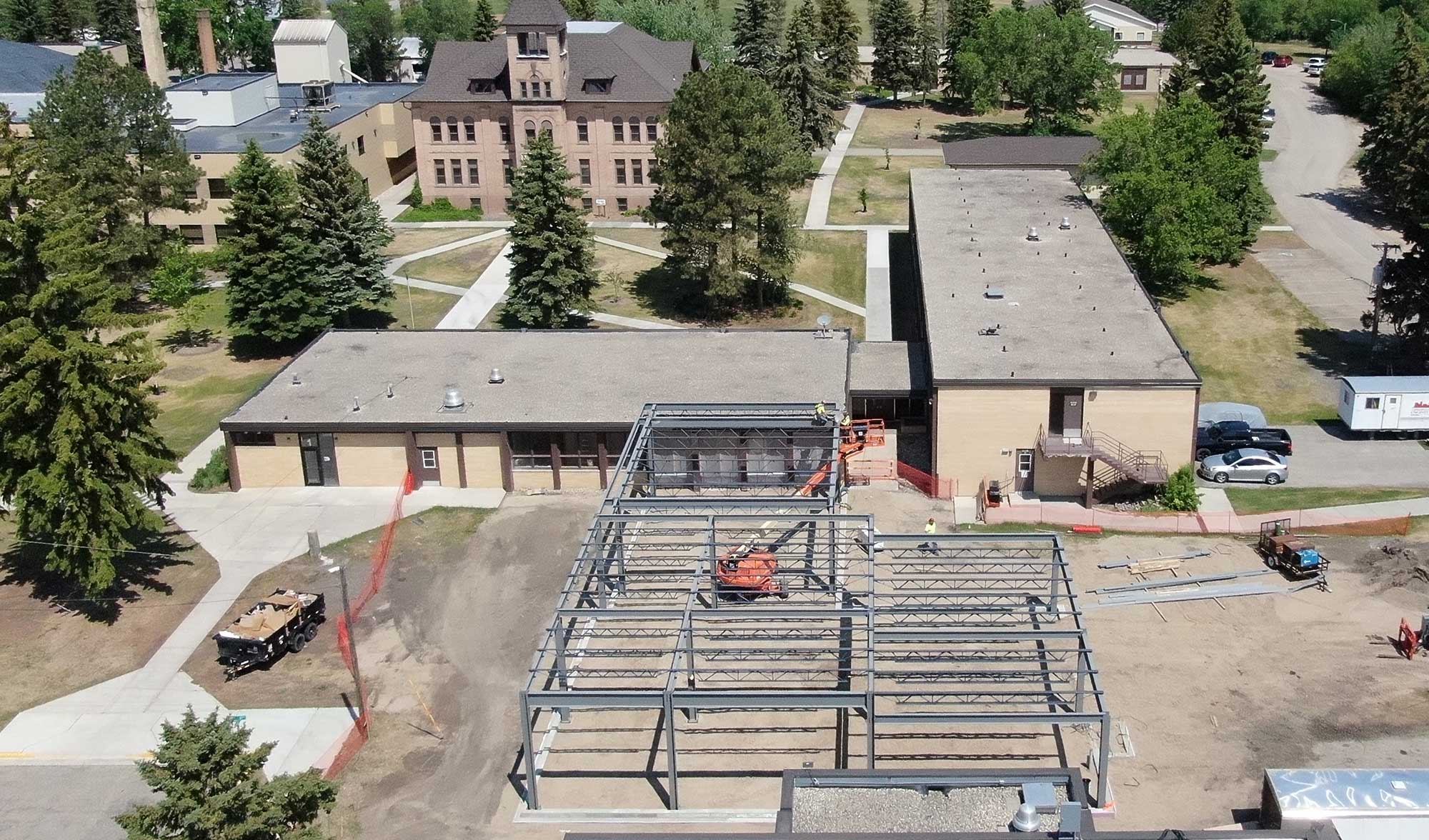 Dakota College at Bottineau Knudson Center Renovation Construction