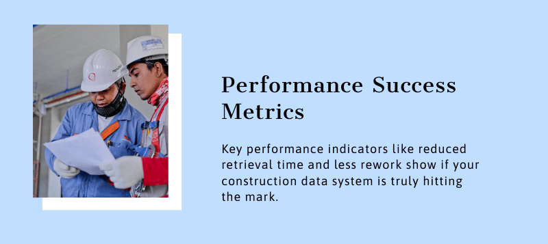 successful construction performance metrics