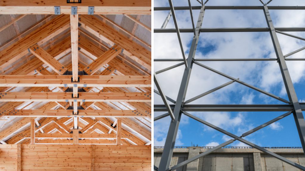 What Is Difference Between Truss And Frame Construction How