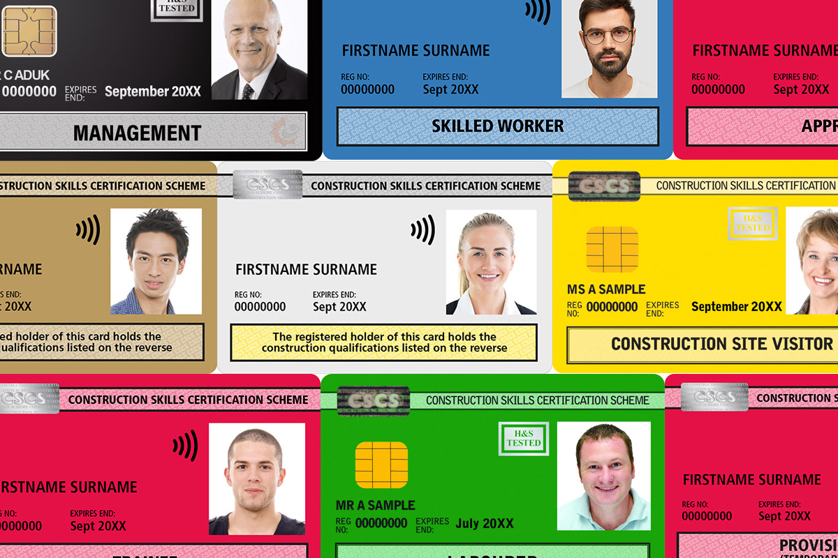CSCS Card Types Construction Industry Training