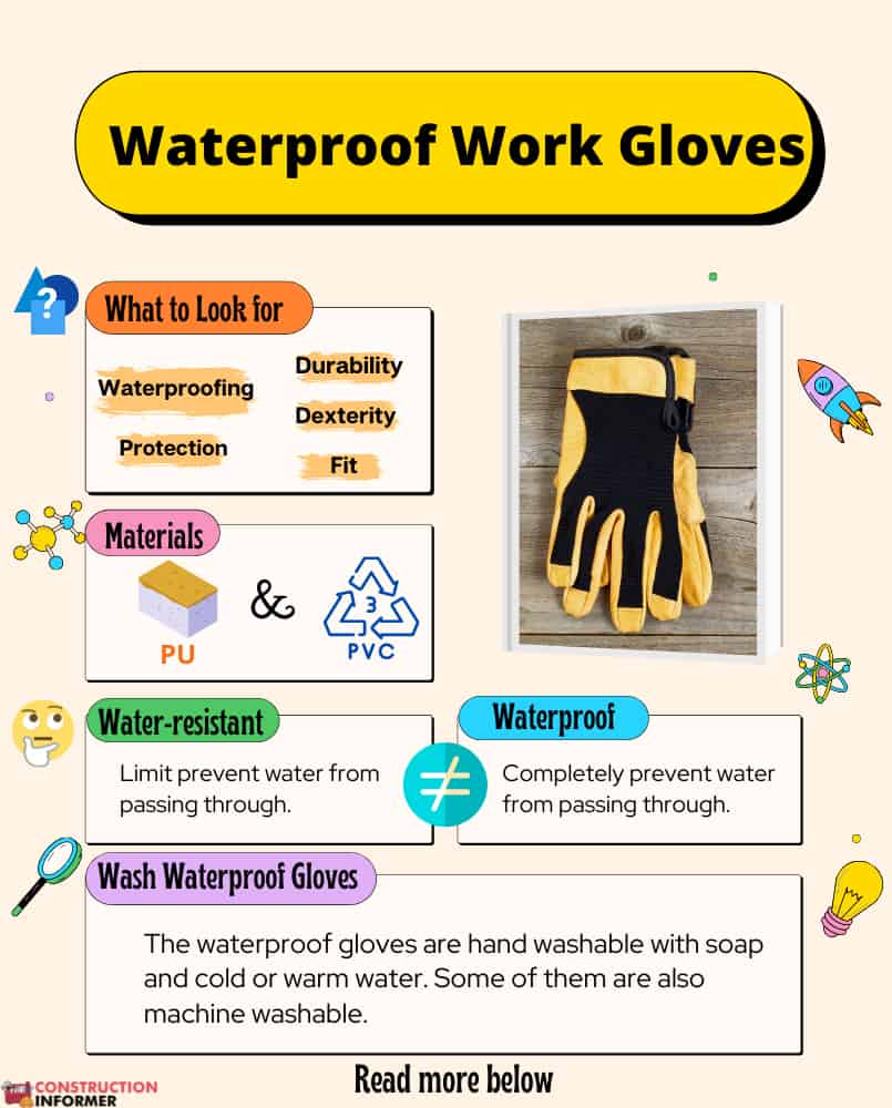 12 Best Waterproof Work Gloves for Extra Protection