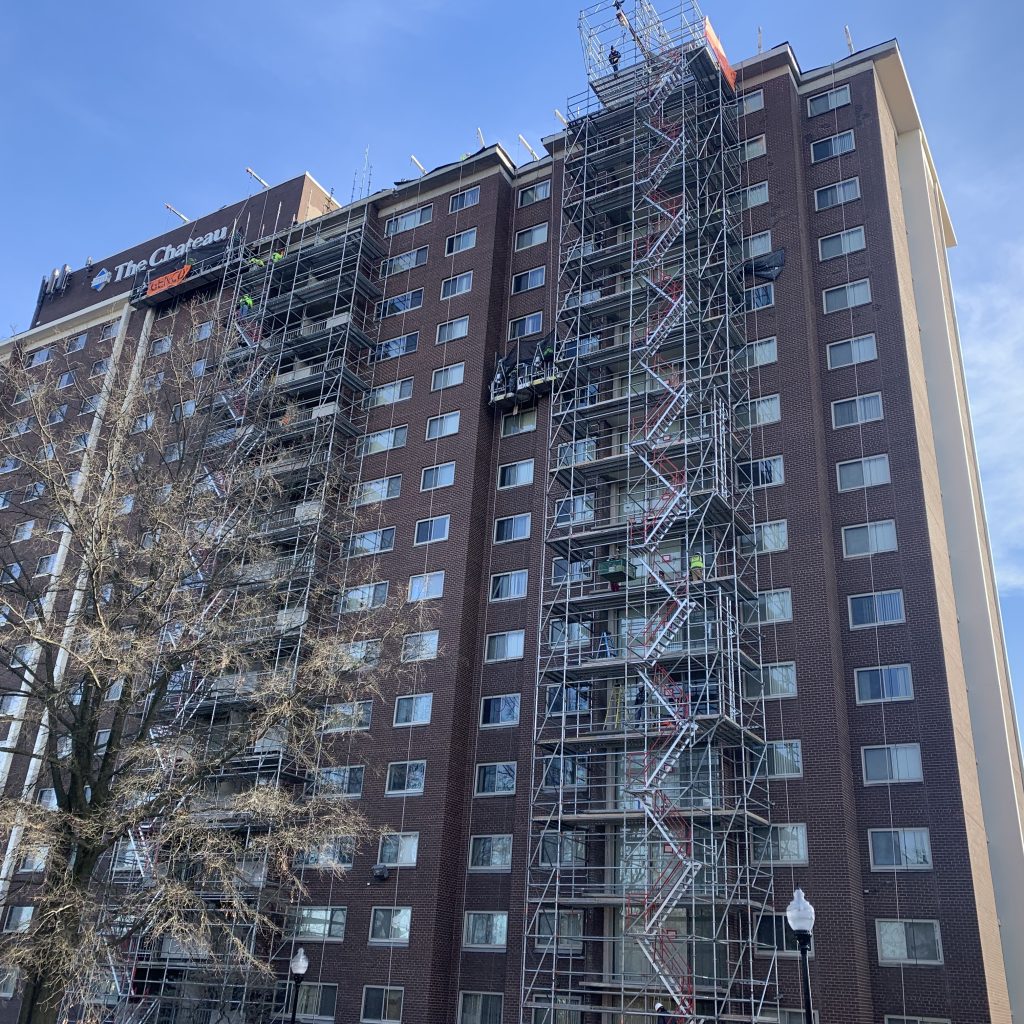 Façade & Balcony Rehabilitation The Chateau Apartments Buildings 1