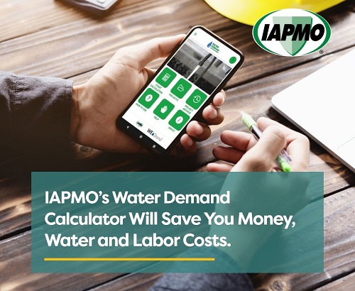 Study finds IAPMO’s Water Demand Calculator can lead to cost savings in