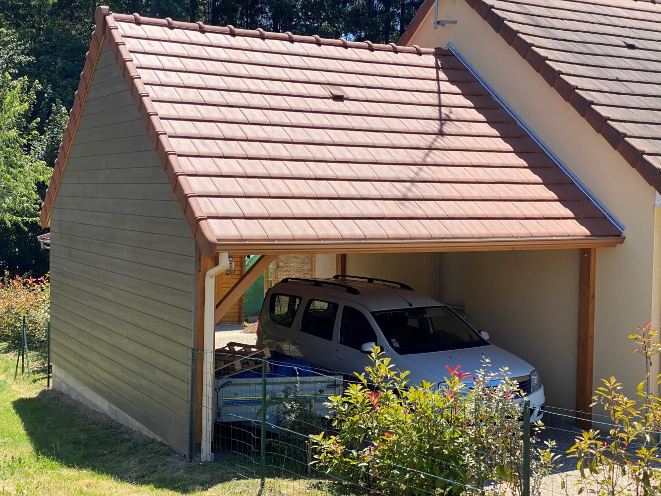 Abris, garages, auvents