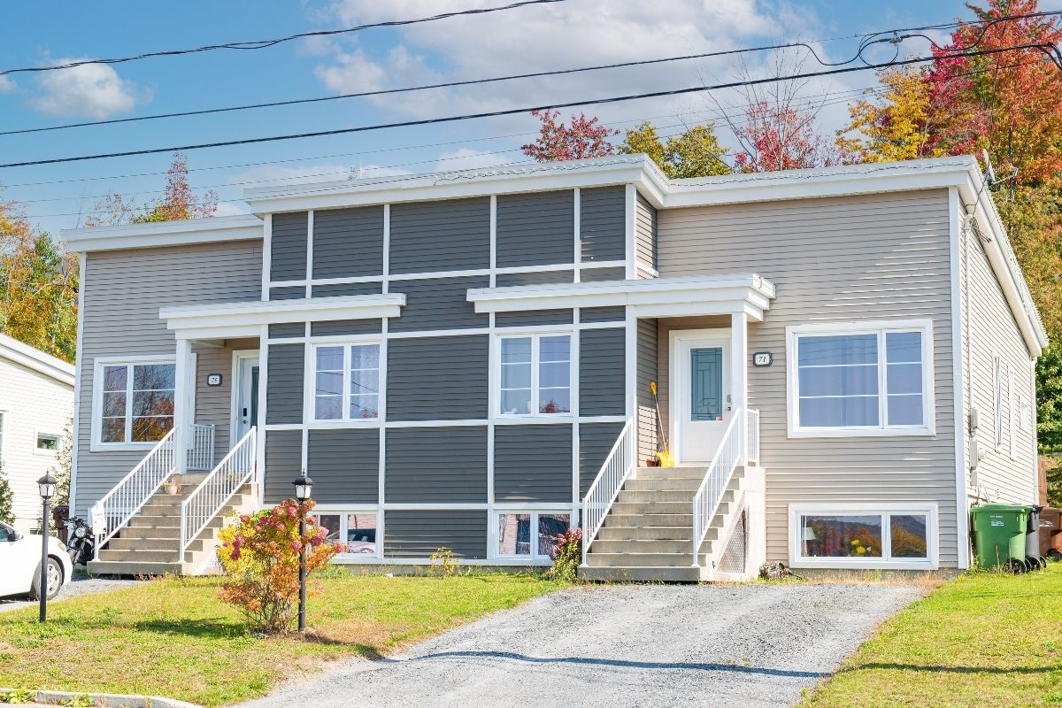 Maison jumelée Construction MF Guillemette Inc.