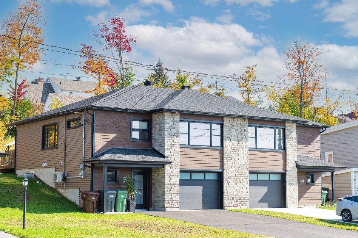 Maison jumelée Construction MF Guillemette Inc.