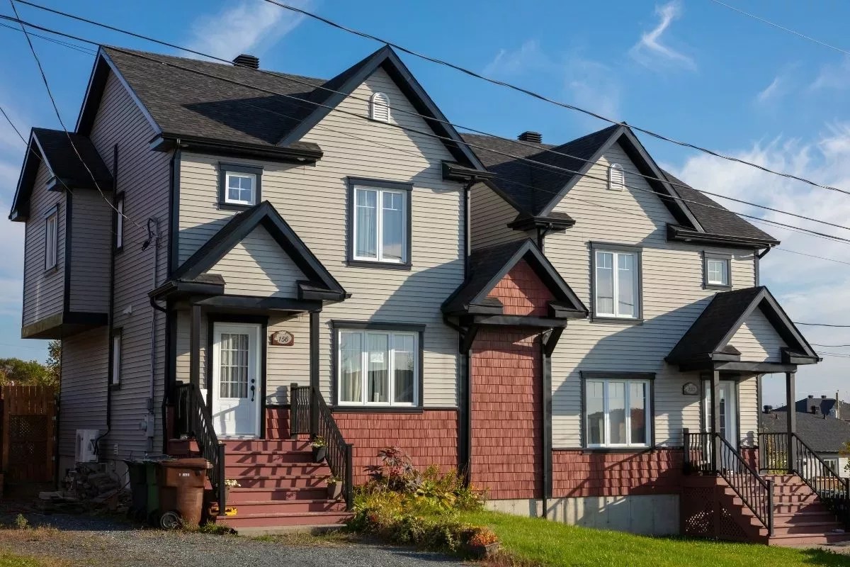 Maison jumelée / Modèle Le Maël Construction MF Guillemette