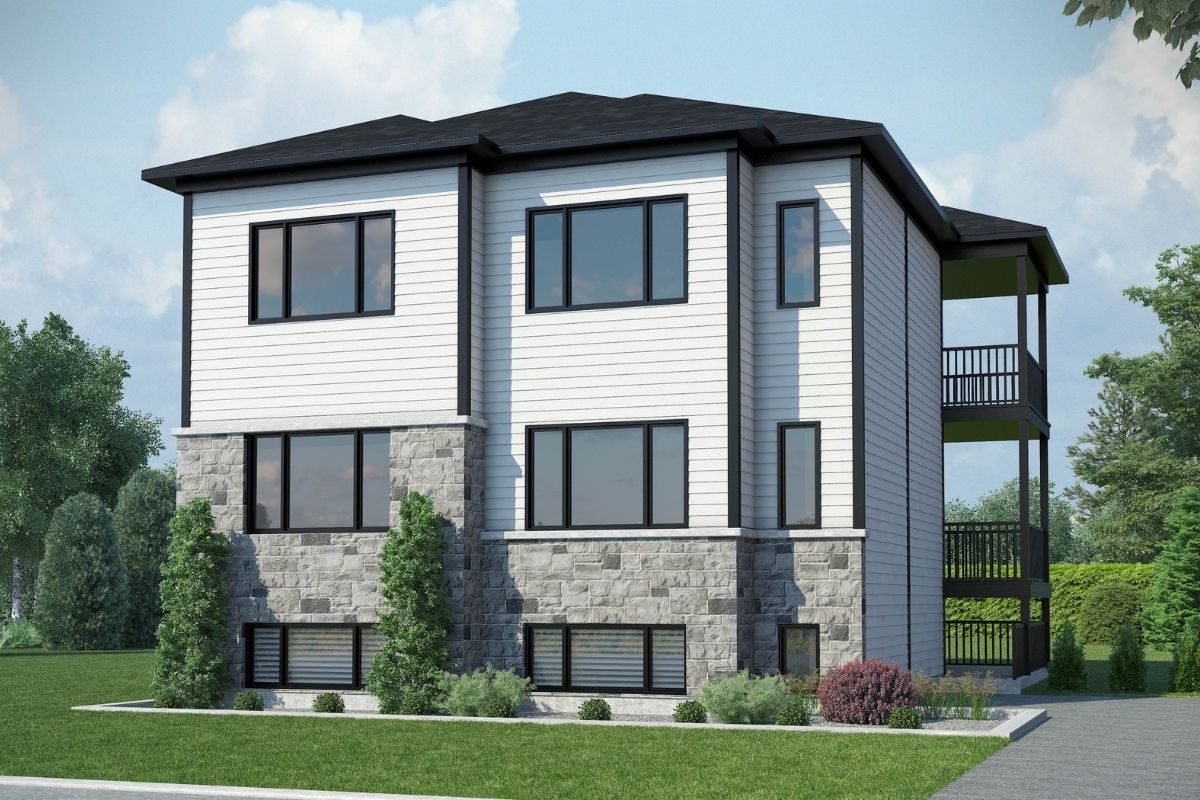 Triplex 12971301 rue Grégoire, Sherbrooke Construction MF