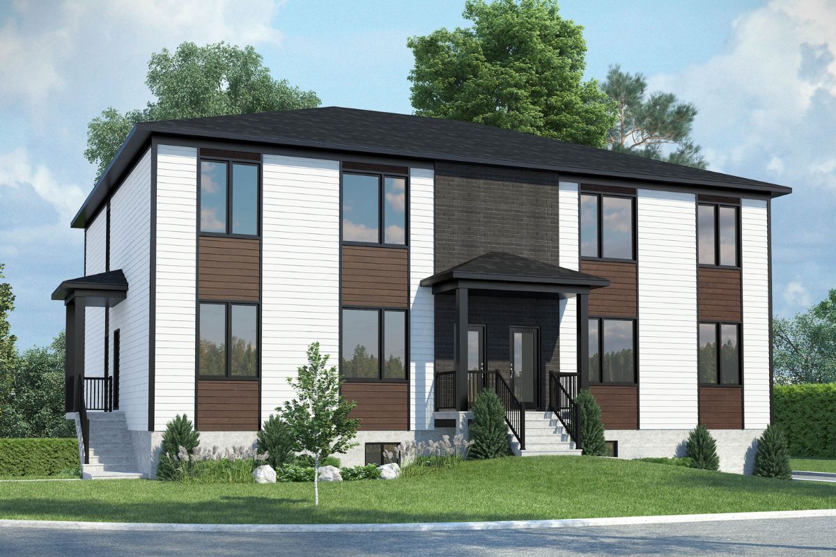 Quadruplex 6268 rue ArmandeBiron, Sherbrooke Construction MF
