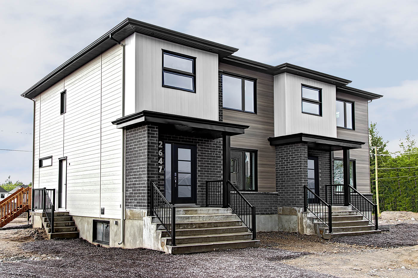 Jumelé neuf à SaintÉtienne de Lauzon Construction Michel Daigle