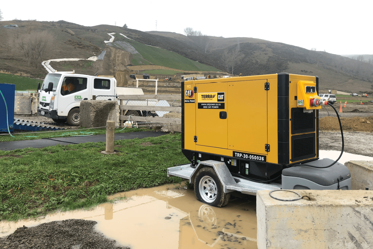 Company counts on Cat for rental power solution New Zealand