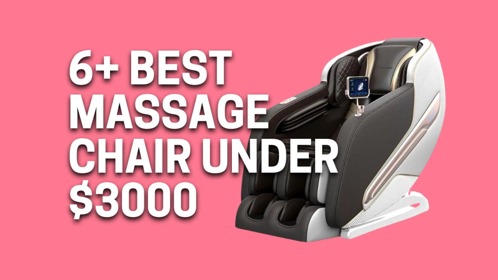 6+ Best Massage Chair Under 3000 USA [2023] Expert Advised