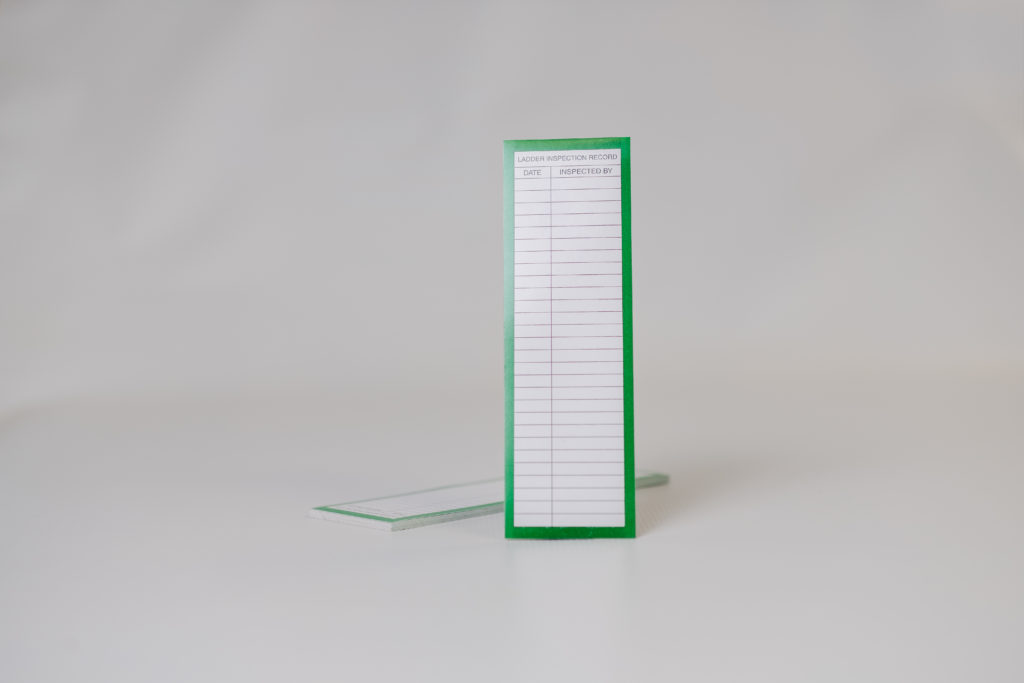 Ladder Inspection Record Construction Safety Nova Scotia
