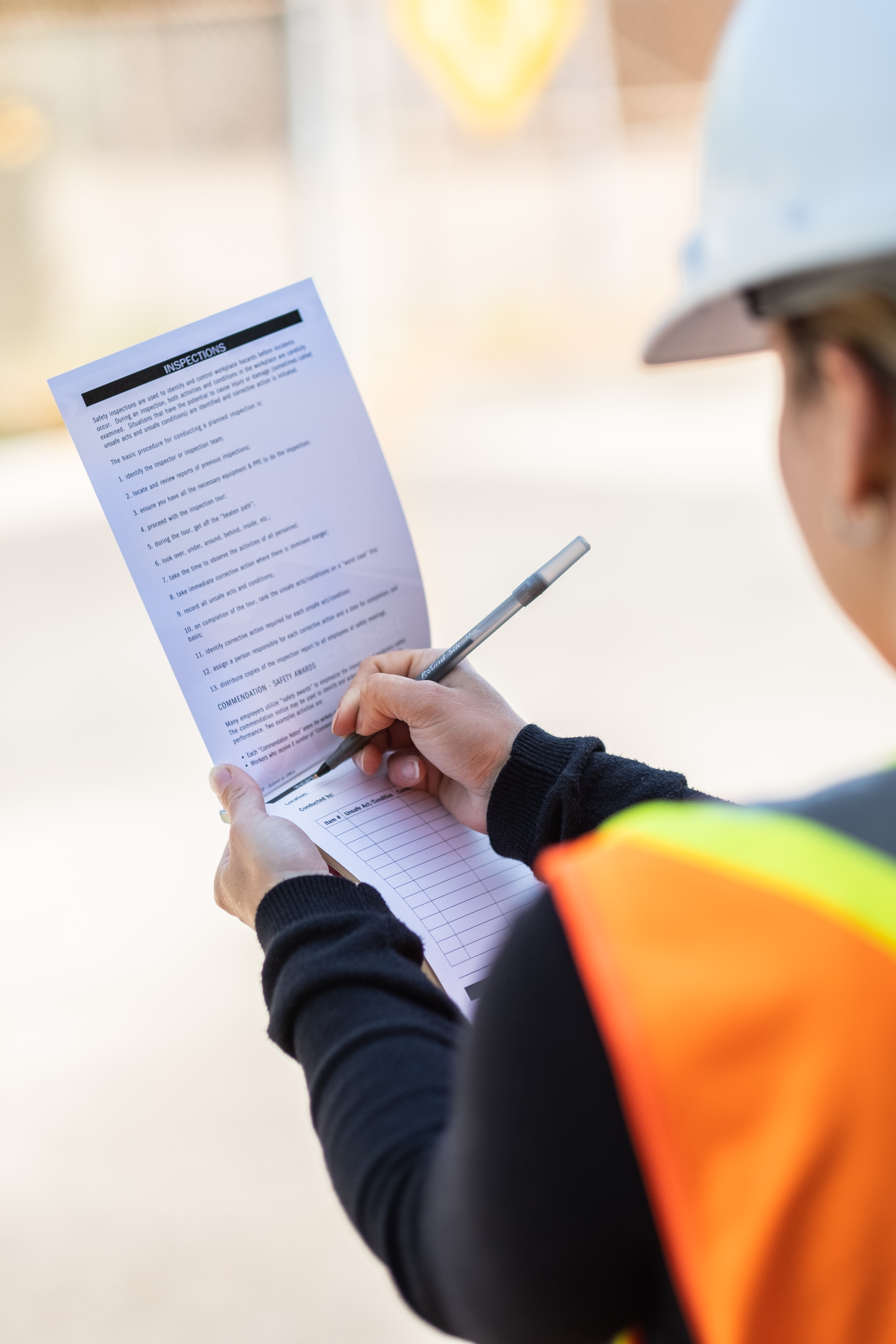 Inspection & Notice Report Construction Safety Nova Scotia