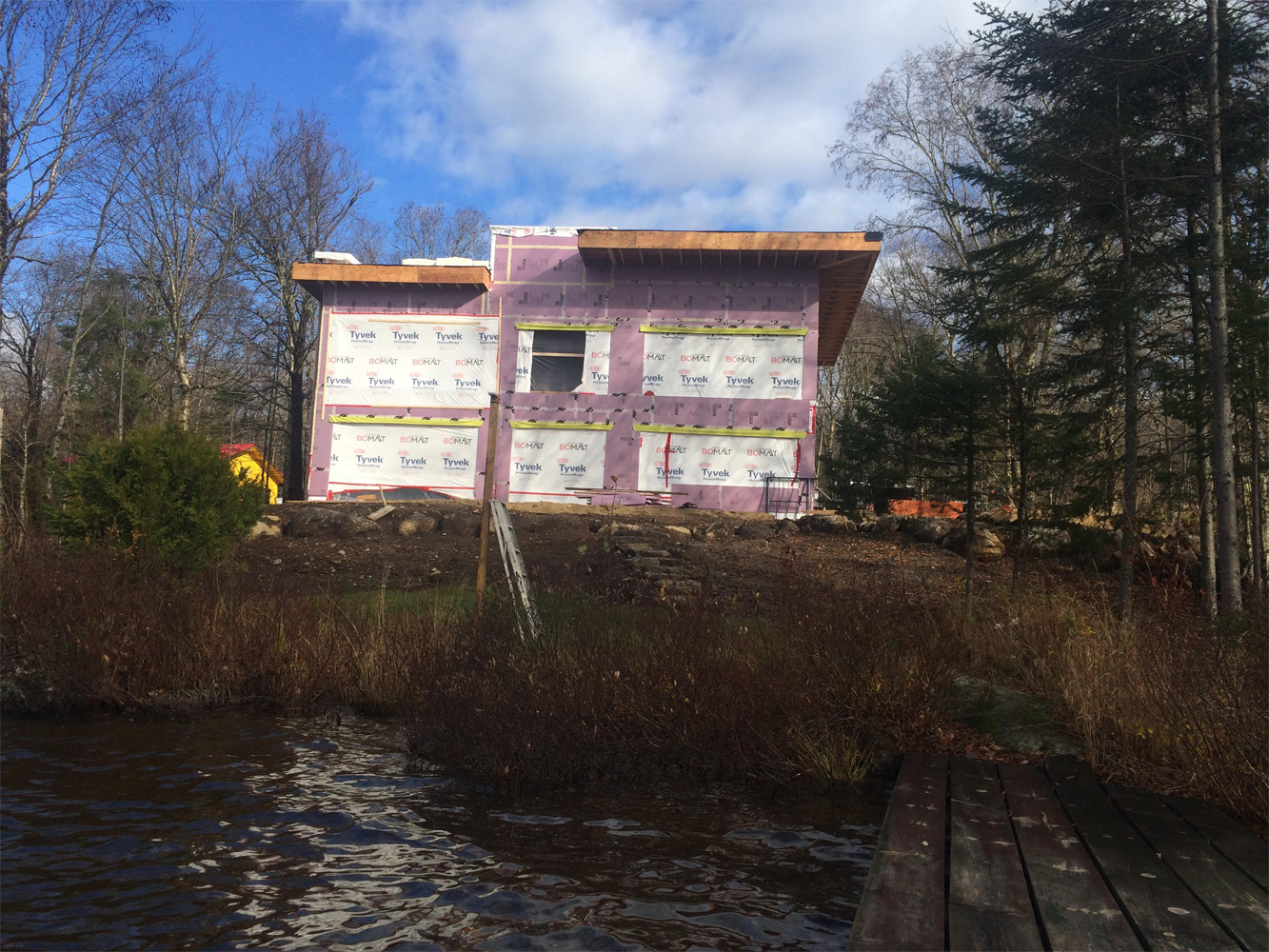 Construction du projet au LacSeptÎles Constructions et renovations LB