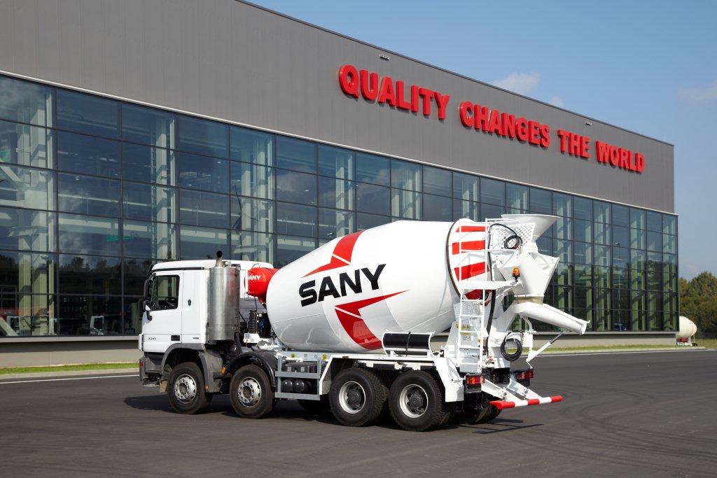SANY truckmounted concrete pumps at “Intermat 2012” Construction Shows