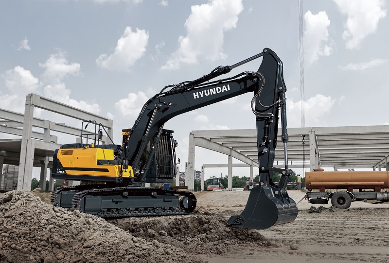 Hyundai launch the new Aseries HX220AL excavator Constructionshows