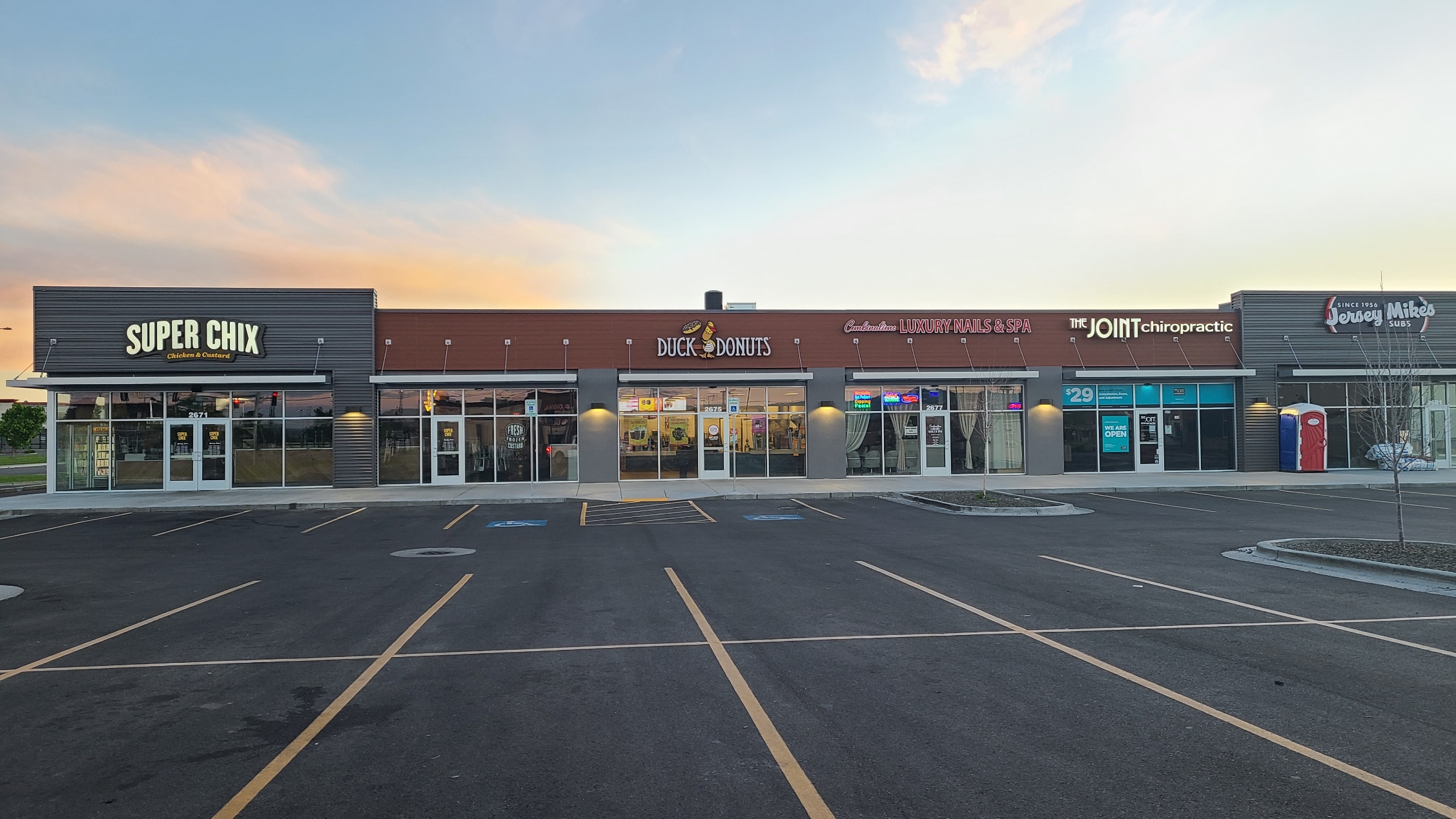 Ammon Retail Center Idaho Falls General Contractor