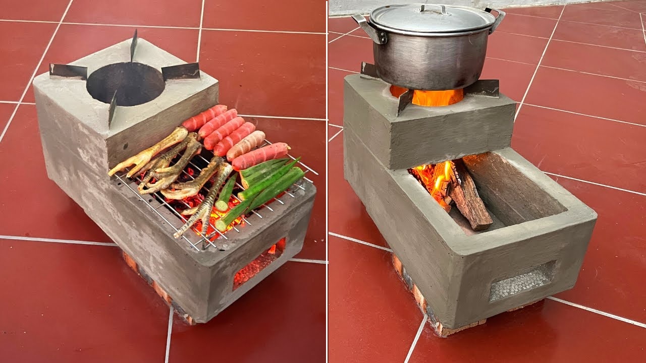 DIY Outdoor Multifunction Stove Ideas You Can Build On A Budget