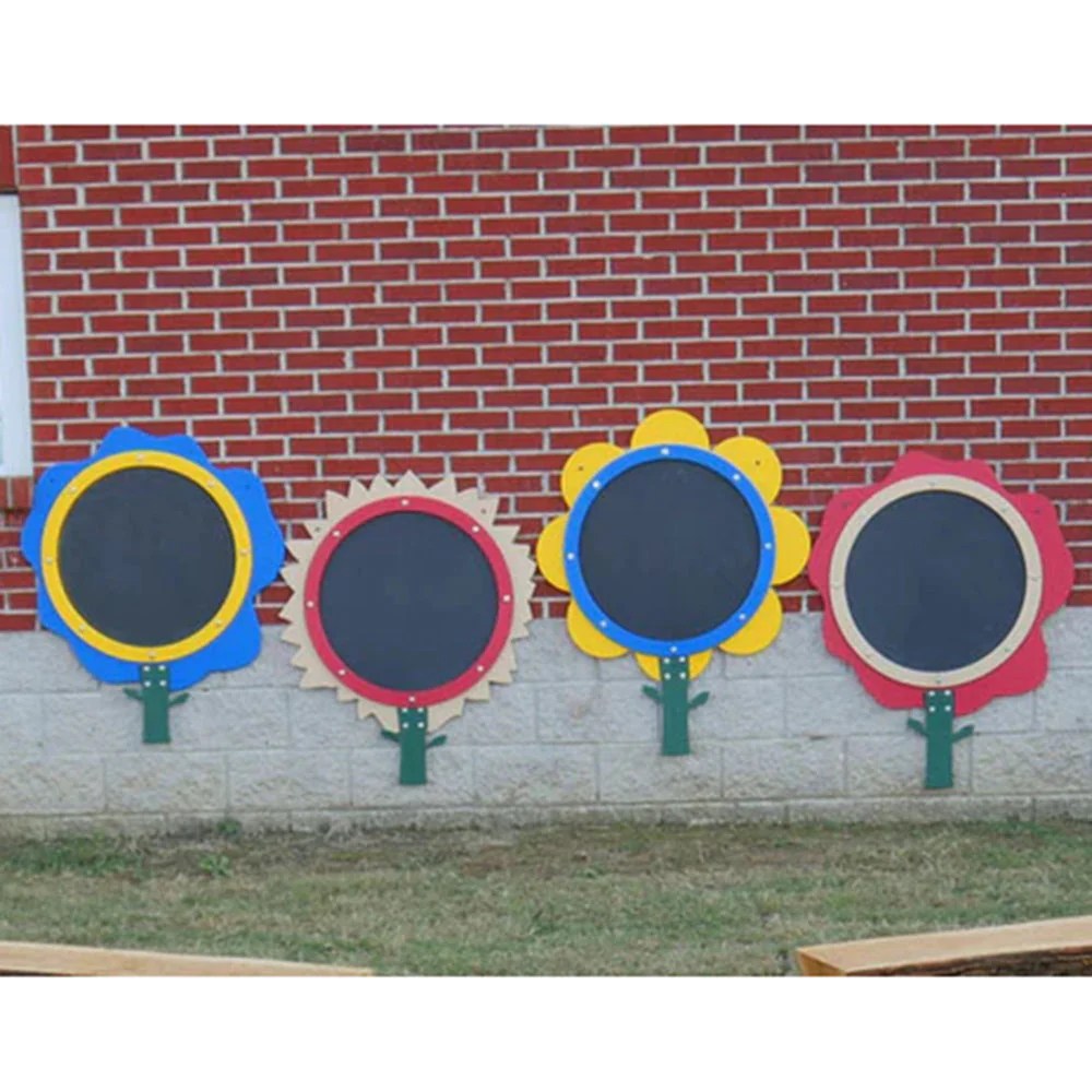 Chalkboard Flowers for Playground Outdoor Flower Chalkboards