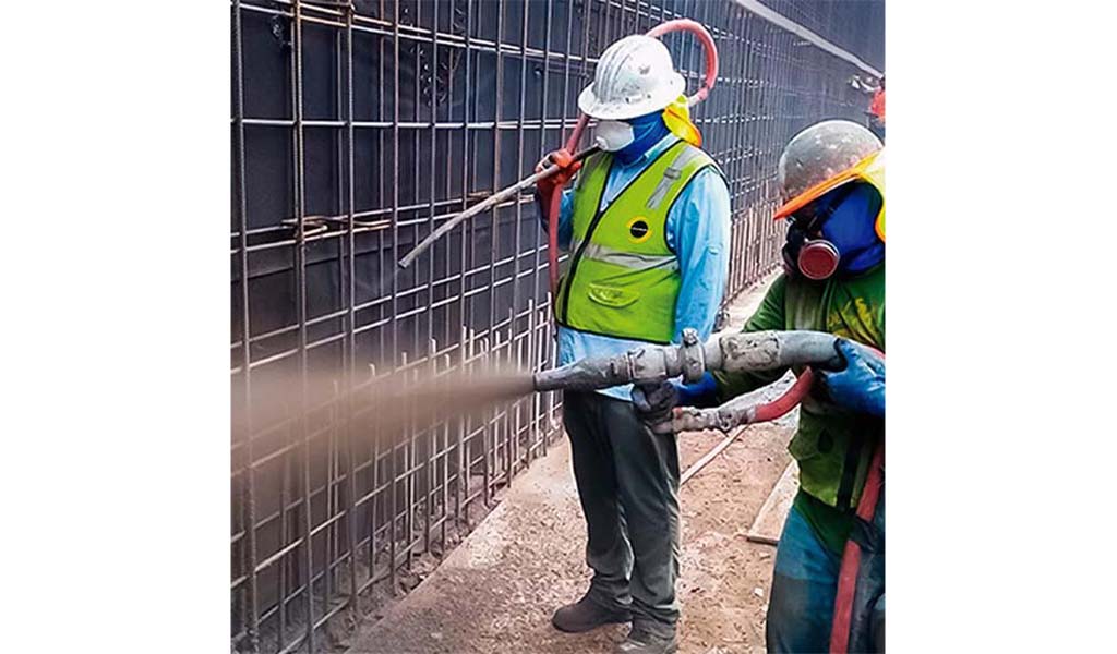 MIXERCON Concreto Lanzado Shotcrete MIXERCON Revista Constructivo