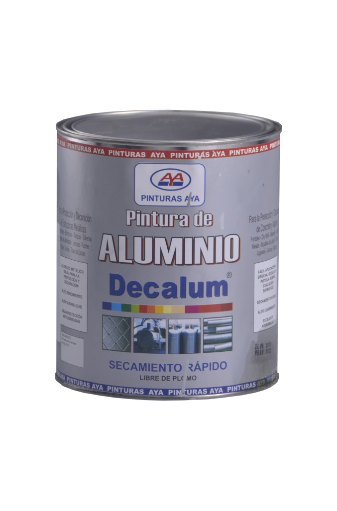PINTURA DE ALUMINIO. Construmaxima