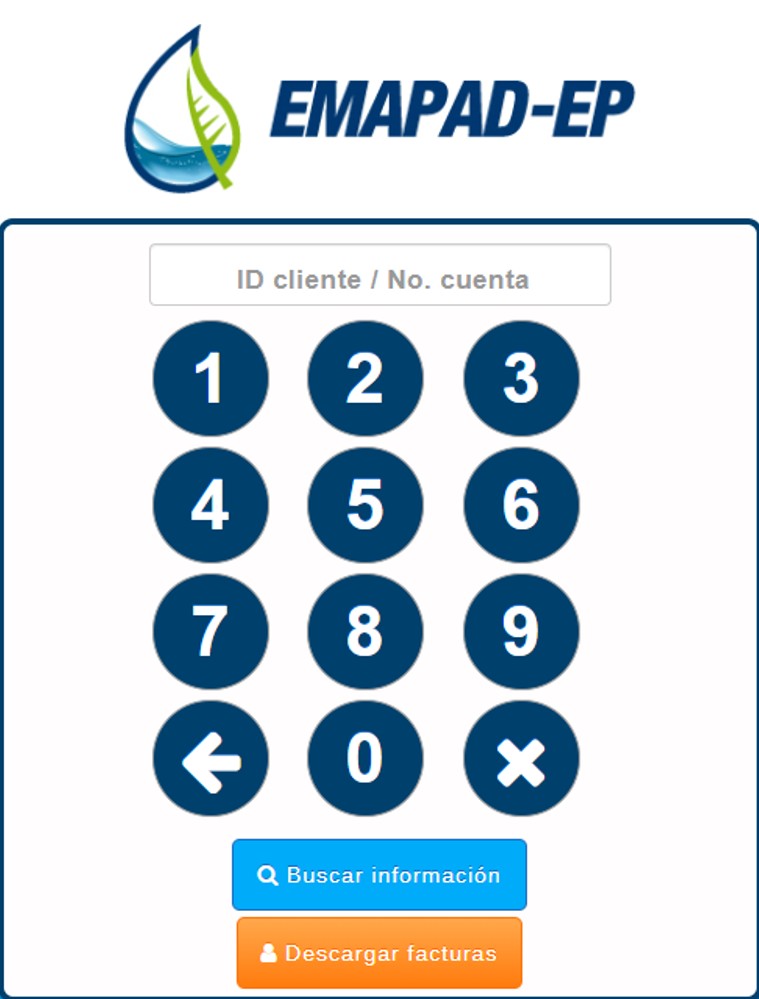 Consultar planilla de agua Duran EMAPAD EP (2024)
