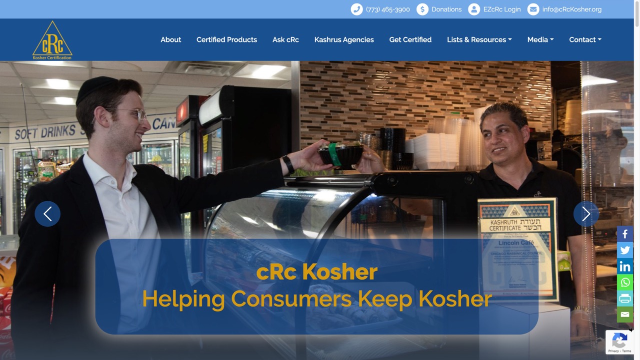 Microwave cRc Consumer Kosher