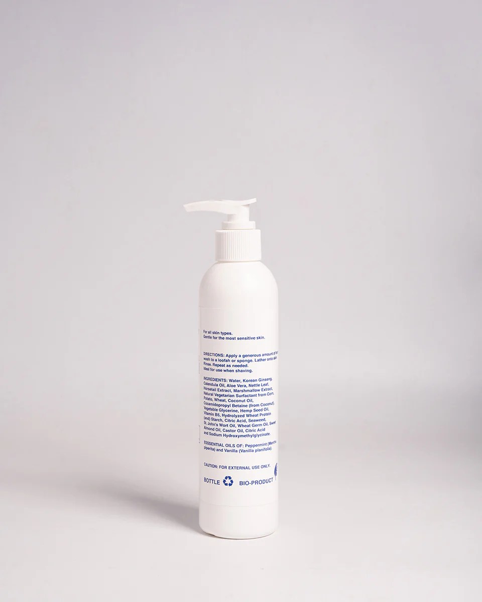 Buy Natural Body Wash with Essential Oils of Peppermint and Vanilla