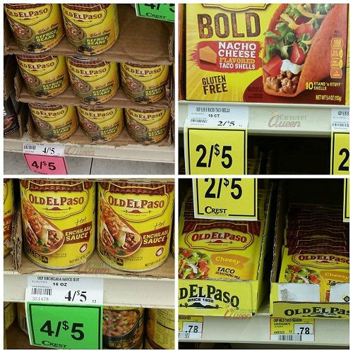 New Old El Paso Coupons + Deals at Crest Foods