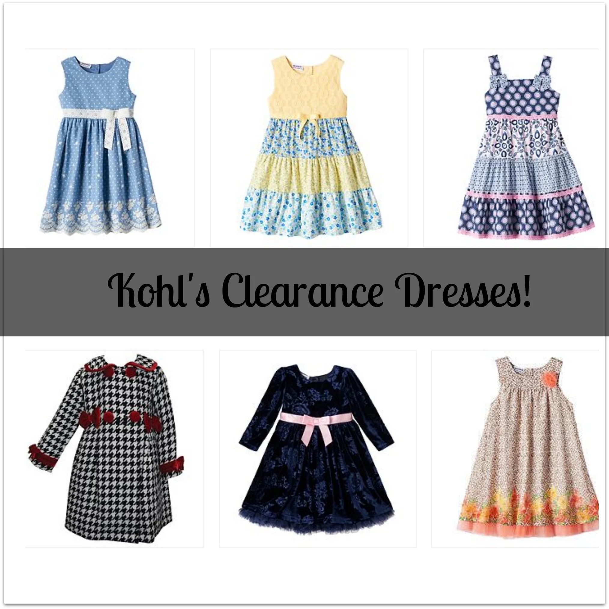 Kohl's Clearance Dresses Under 5 After Kohl's Cash!