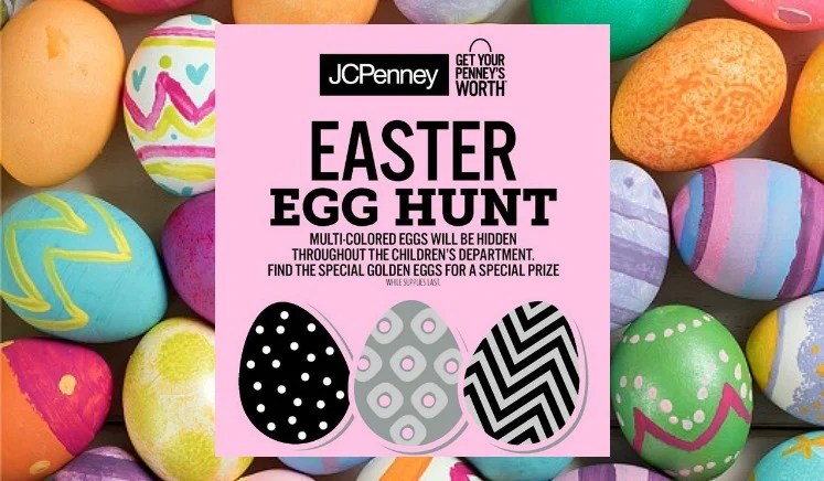 JCPenny Easter Egg Hunt Tomorrow (4/15)!