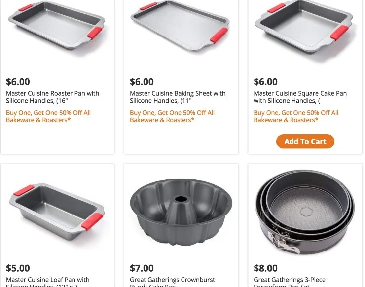 Bakeware Pans BOGO 50 off at Big Lots Will Sell Out Fast