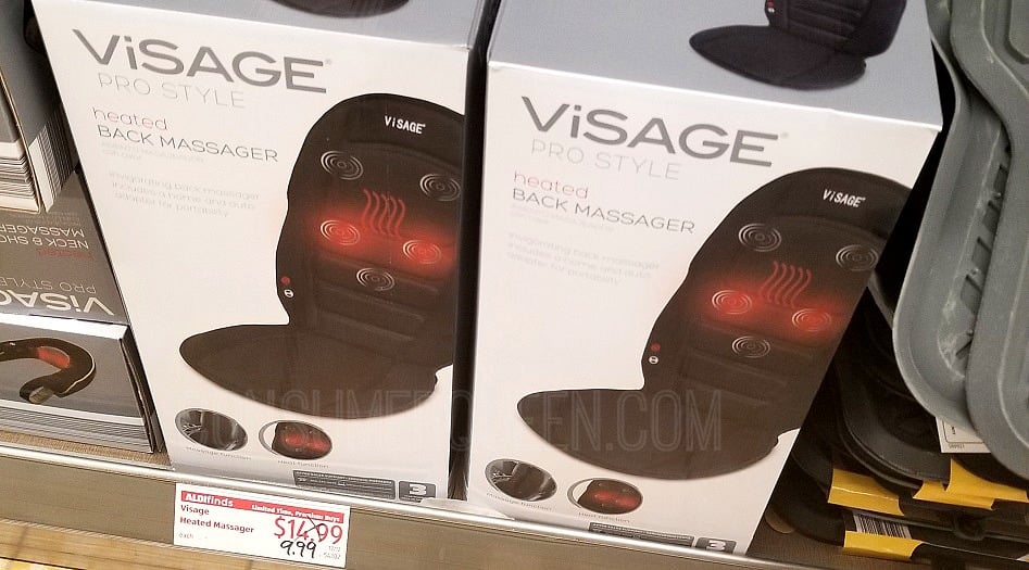 Heated Back Massager, Playtime TeePee Gym & More at Aldi This Week