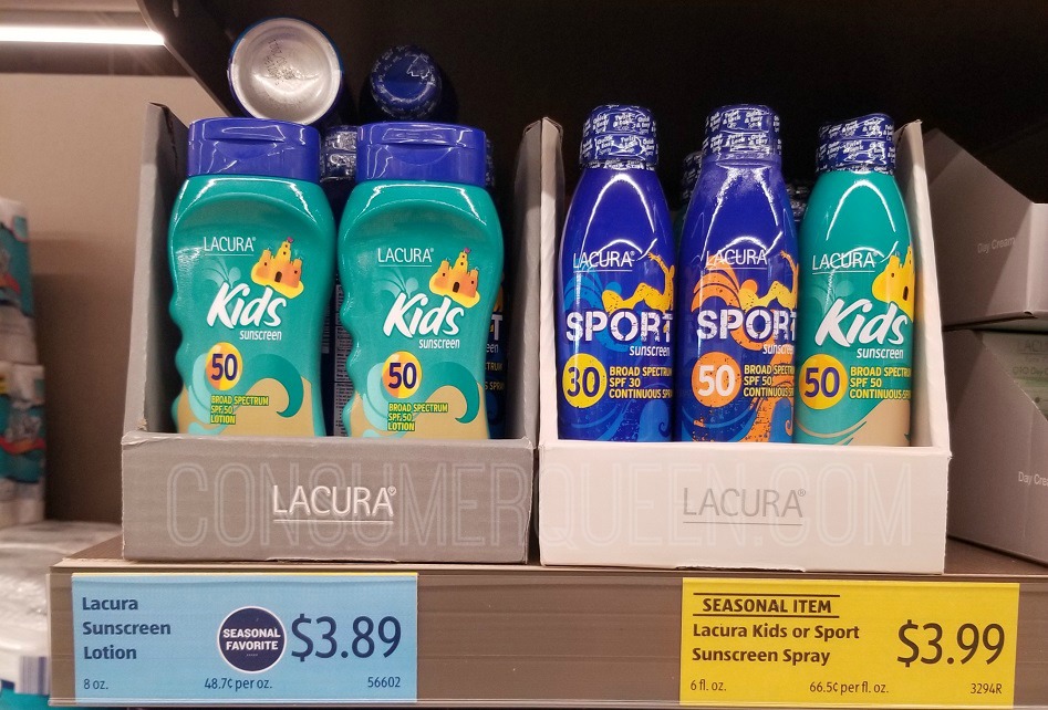 Sunscreen Lotion & Spray SPF 50 Only 3.89 at Aldi!