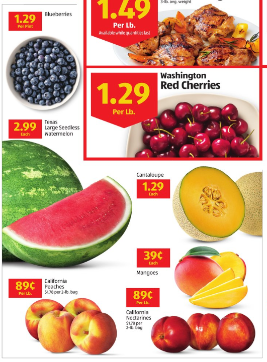 Aldi Finds 7/37/9 Peaches, Blueberries, Cherries & More!