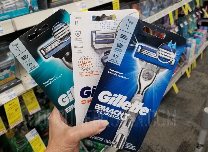 Gillette Razor Deals at CVS & Walgreens (as Low as FREE!)