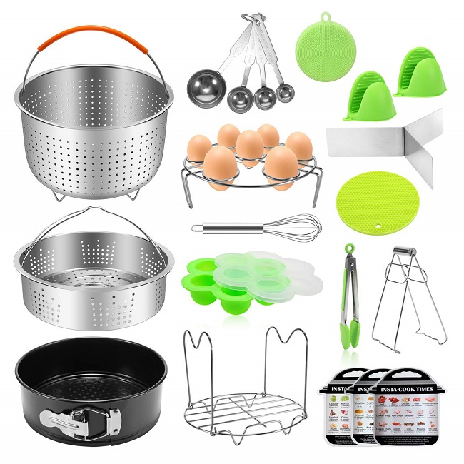 Instant Pot Accessories 21Piece Set 35.69 + Free Shipping