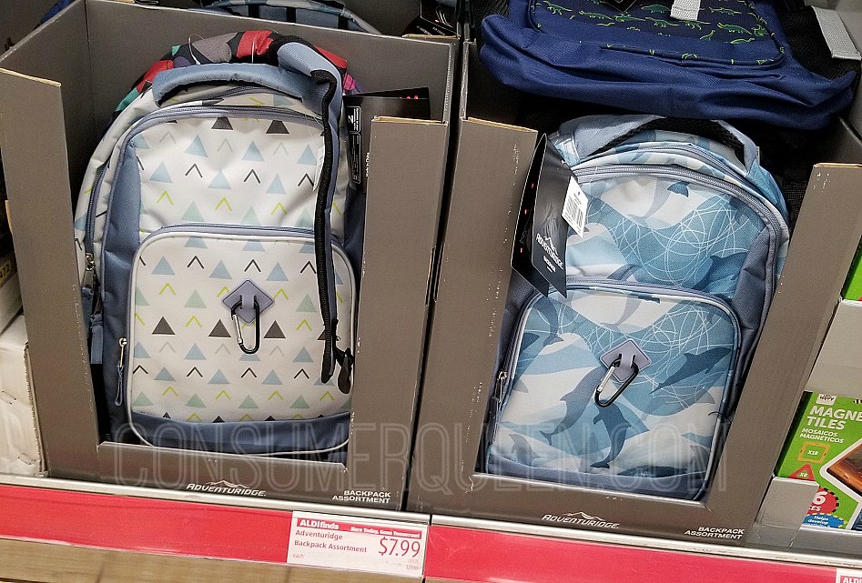 School Backpacks Only 7.99 at Aldi Grab a Few!