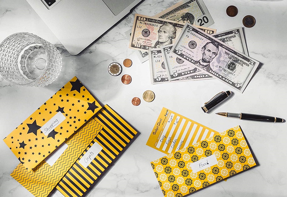 Budget Envelopes + eBook Saving Money Tips 6.95 on Amazon
