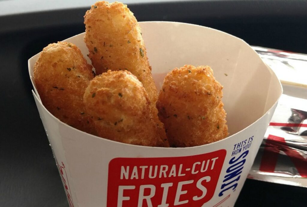 Sonic Mozzarella Sticks for 99¢ All Day! **EXPIRED**