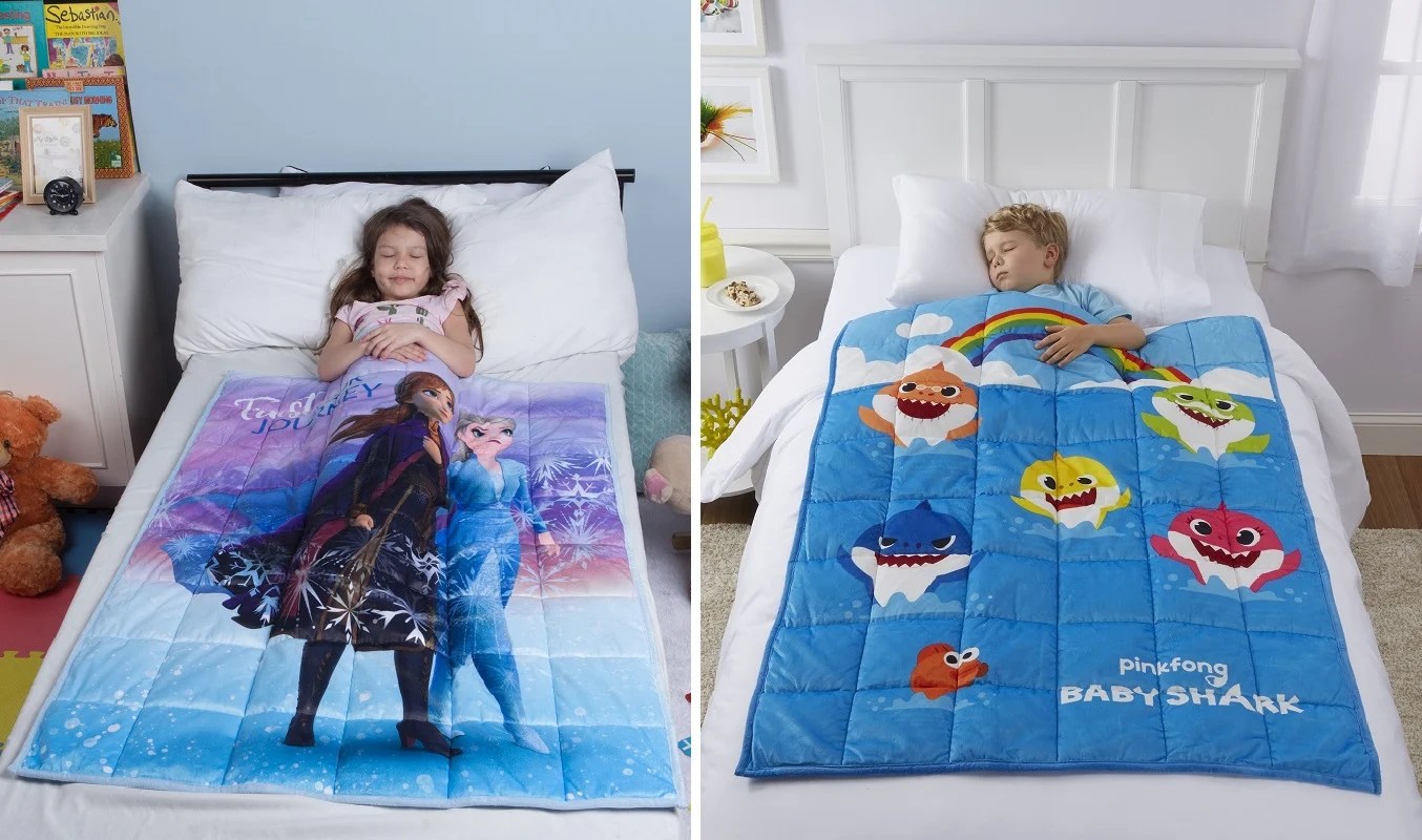 Character Weighted Blankets ONLY 24.97 at Walmart (Reg. 50!)