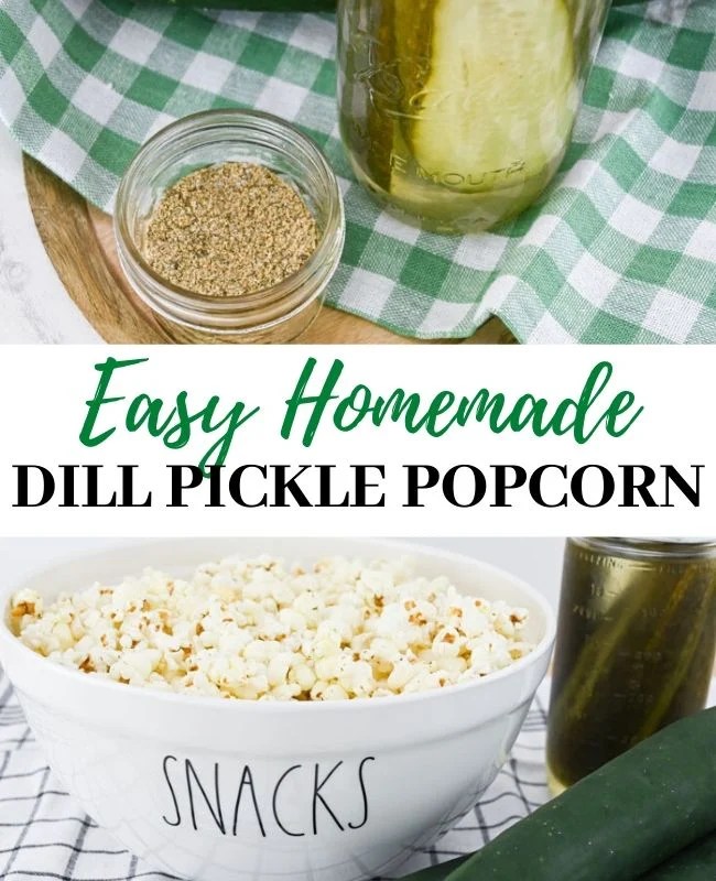 Easy Homemade Pickle Popcorn Recipe 2023 AtOnce