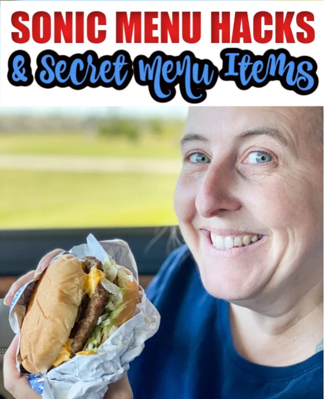 Sonic Menu Hacks and Secret Menu Items What You Need to Know!