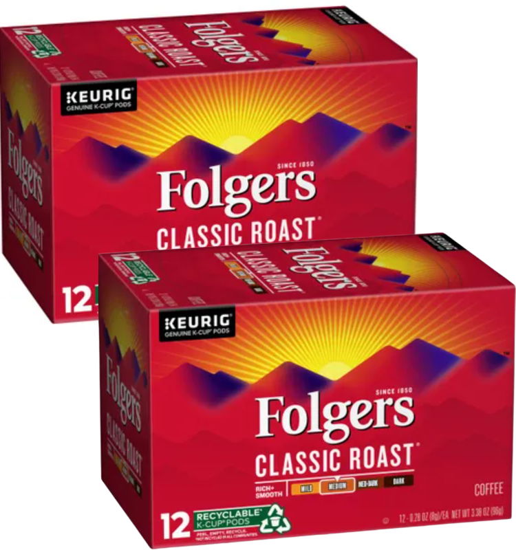 RARE Folgers Coupon K Cups Only 3.99 at CVS!