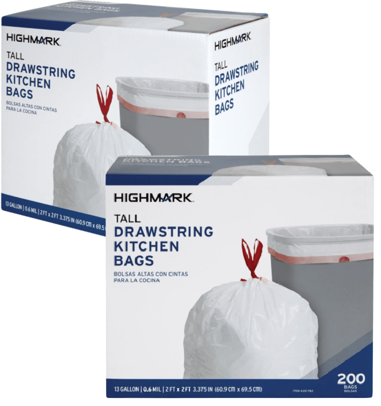 Kitchen Trash Bags 200ct. Just 8 at Office Depot Limited Time