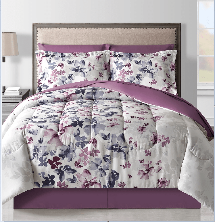 8 Piece Reversible Comforter Sets ALL 29.99 Ships Free (Reg. 100)