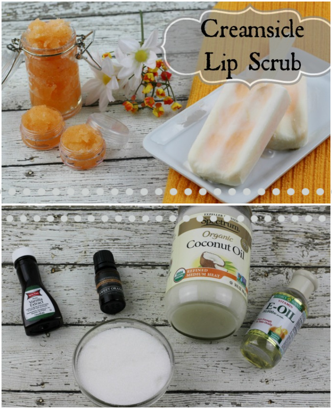 Creamsicle Lip Scrub Recipe Great for Mother's Day!