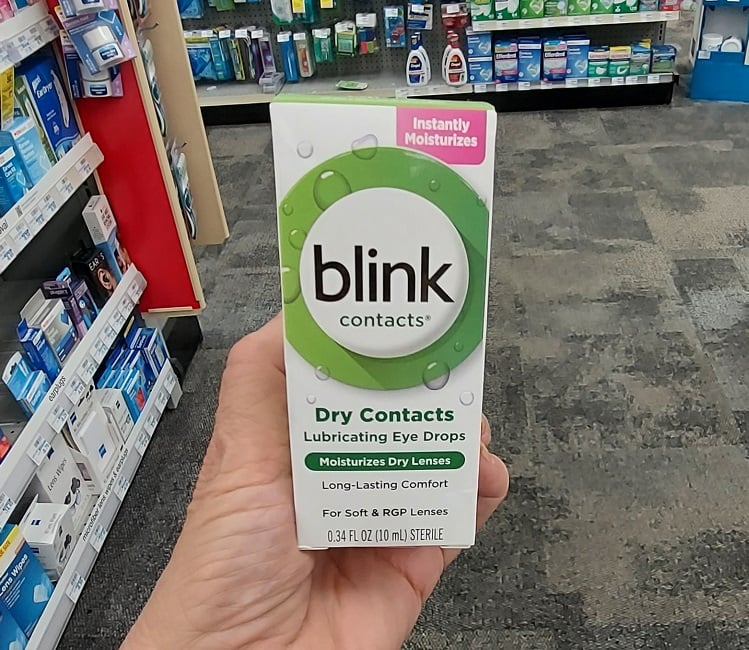 Blink Eye Drops 49¢