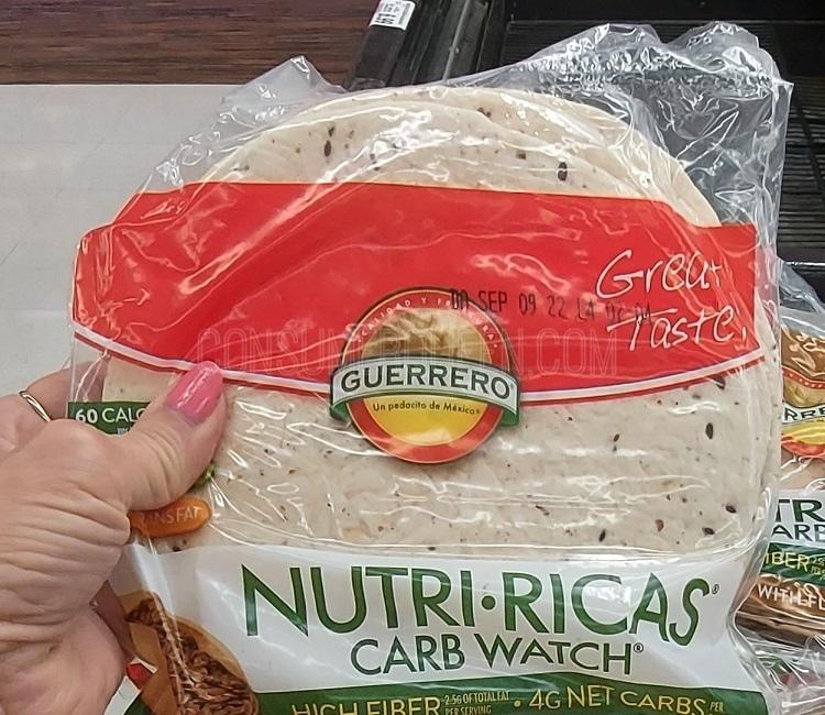 NutriRicas Carb Watch Tortillas 1.79